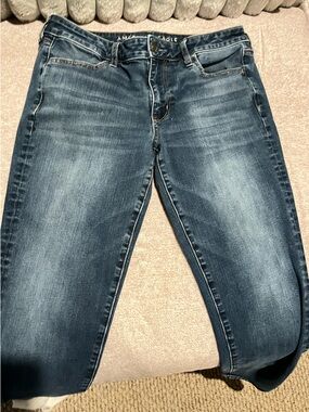 American Eagle Outfitters Indigo Blue Stretch Denim Jeans